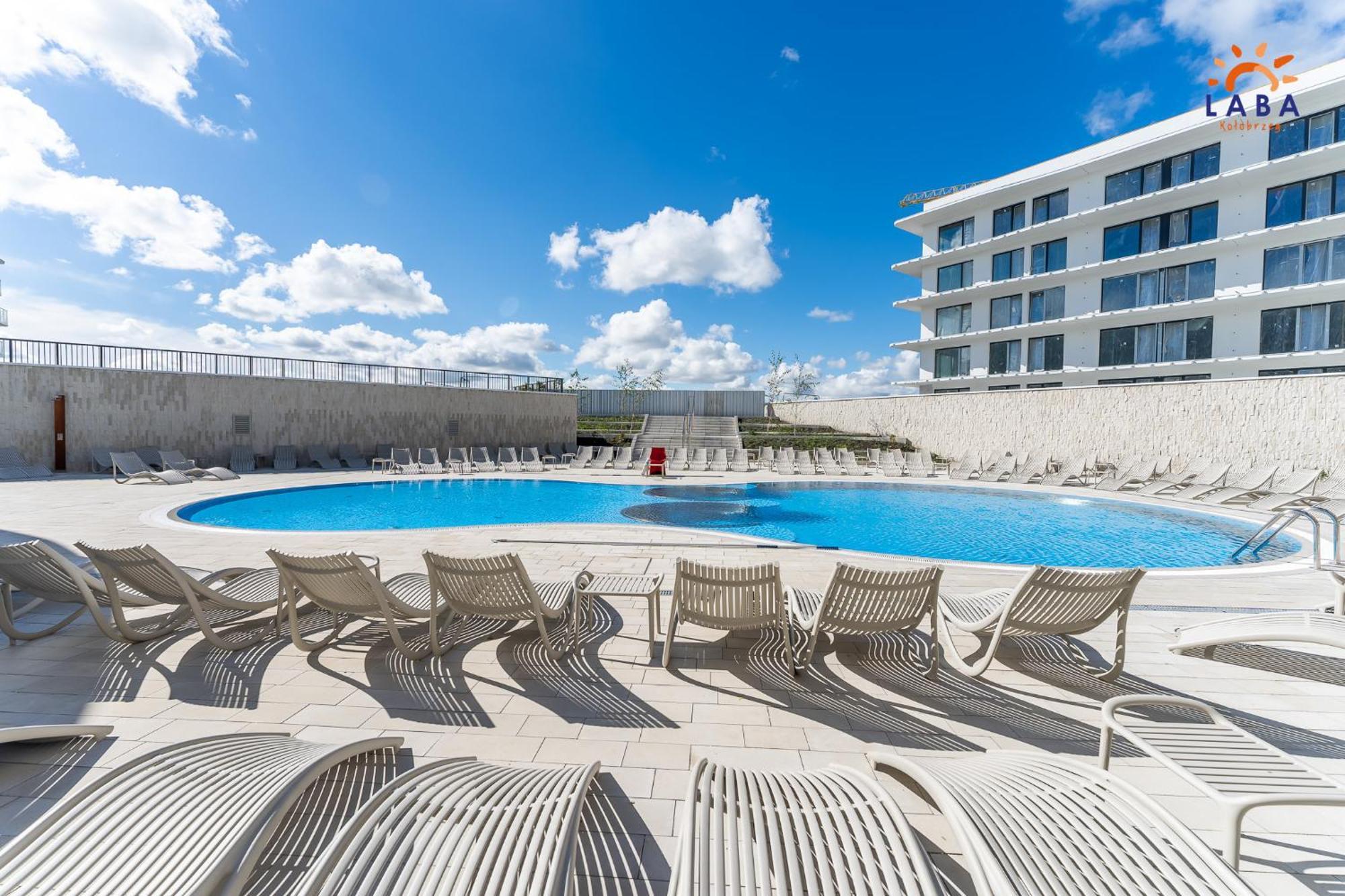 Laba Kolobrzeg Apartamenty Polanki Aqua Parking, Basen W Cenie Dış mekan fotoğraf