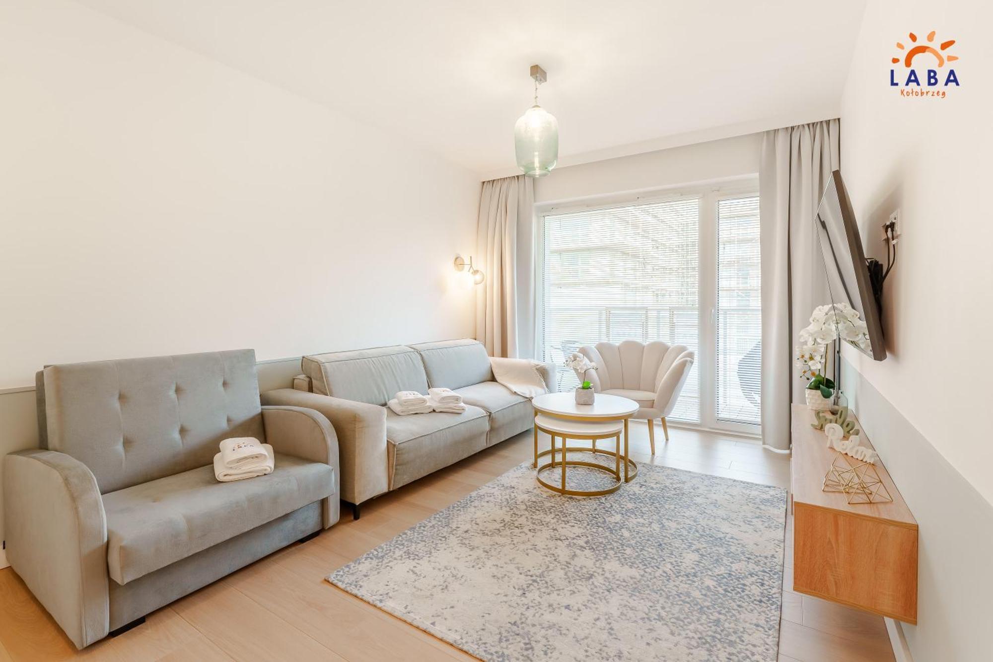 Laba Kolobrzeg Apartamenty Polanki Aqua Parking, Basen W Cenie Dış mekan fotoğraf