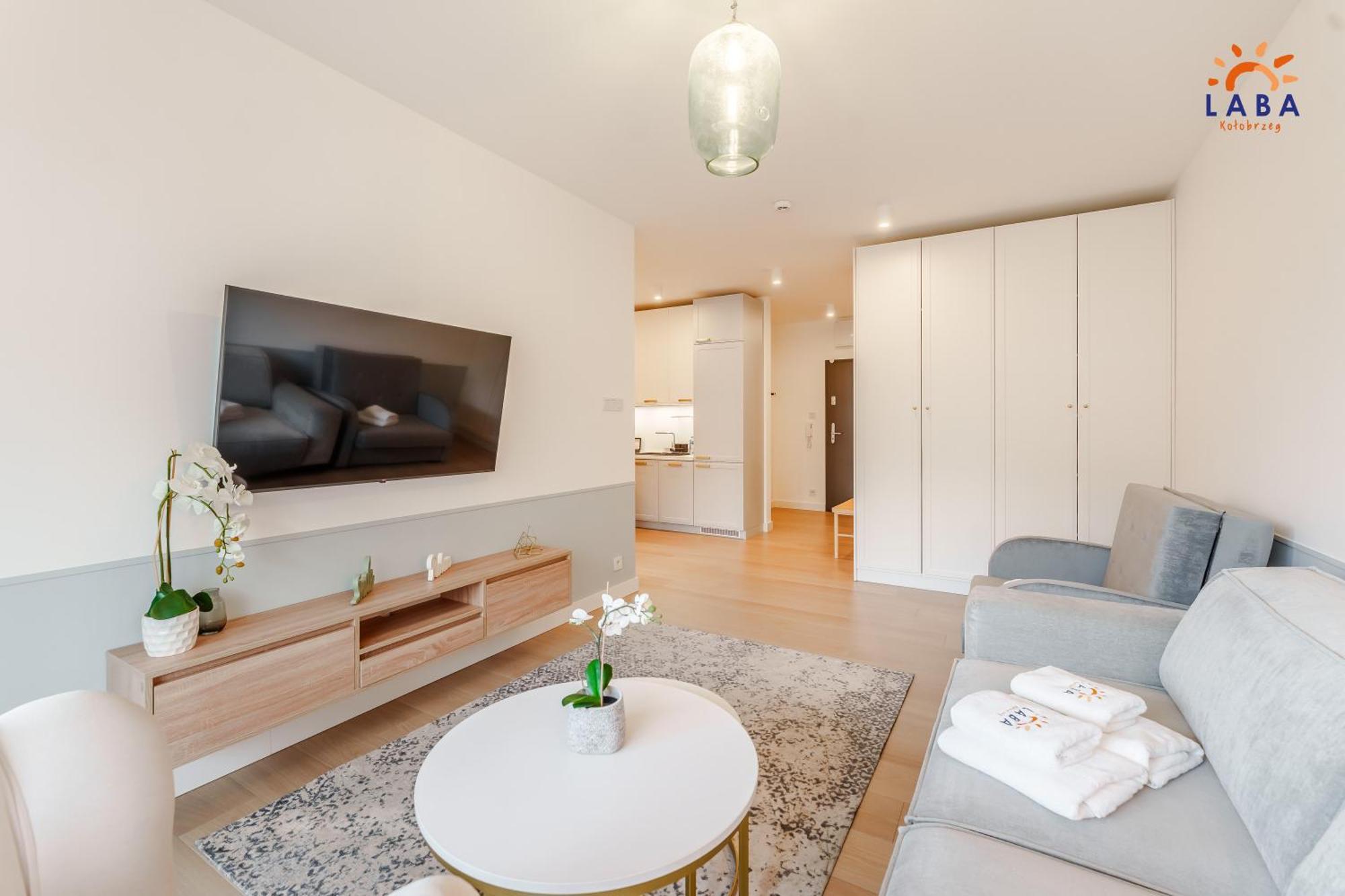 Laba Kolobrzeg Apartamenty Polanki Aqua Parking, Basen W Cenie Dış mekan fotoğraf
